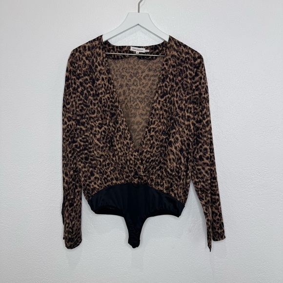 Good American Leopard Print Bodysuit - Picture 1 of 5